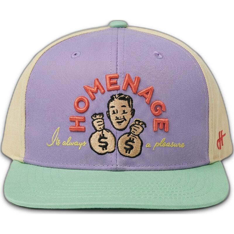 gebogene-mehrfarbige-snapback-kappe-money-music-shapes-identity-the-snap-von-homenage gebogene-mehrfarbige-snapback-kappe-money-music-shapes-identity-the-snap-von-homenage