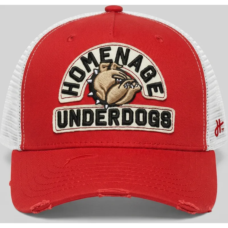 casquette-trucker-rouge-et-blanche-underdogs-the-trucker-homenage