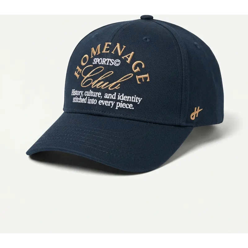 casquette-courbee-bleue-marine-snapback-vintage-club-sport-the-ball-homenage