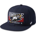 flache-marineblau-snapback-kappe-game-sport-the-snap-von-homenage