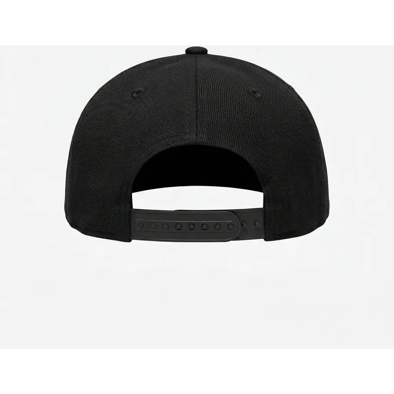 casquette-courbee-noire-snapback-decker-workwear-the-retro-homenage