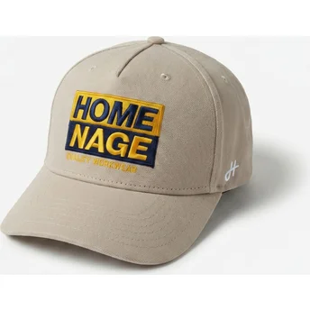 Casquette courbée beige snapback Decker Workwear The Retro Homenage