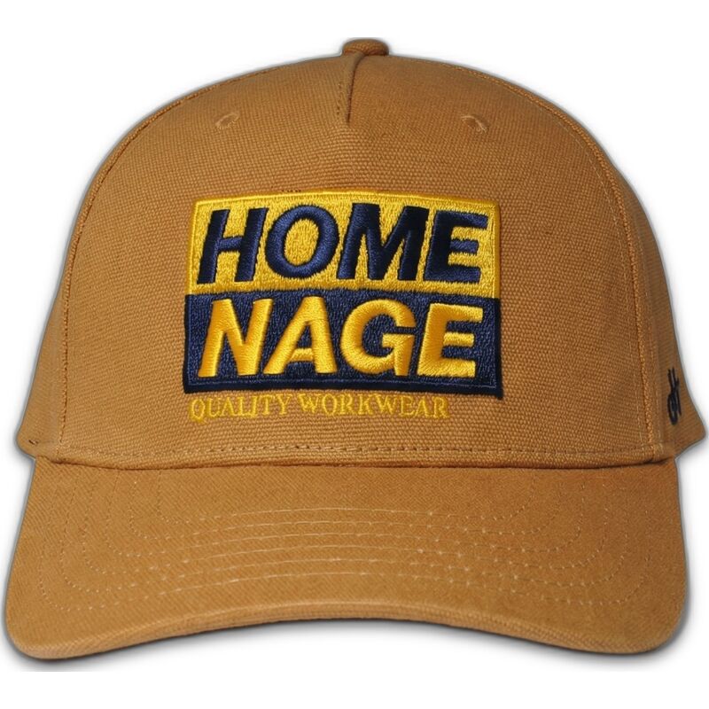 braune-gebogene-snapback-kappe-decker-workwear-the-retro-von-homenage braune-gebogene-snapback-kappe-decker-workwear-the-retro-von-homenage