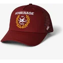 casquette-trucker-rouge-jet-military-surplus-the-trucker-homenage
