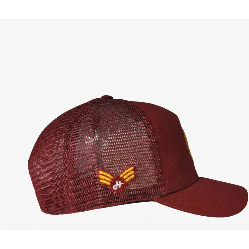 casquette-trucker-rouge-jet-military-surplus-the-trucker-homenage