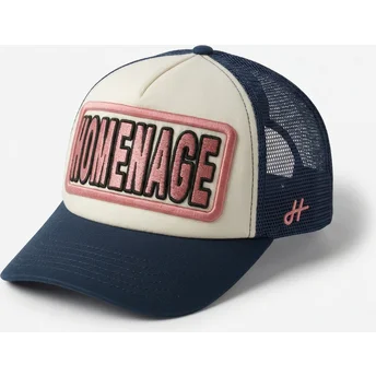 Casquette trucker bleue marine Vintage Childhood Fun The Trucker Homenage