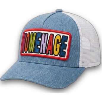 Mützen gebogen blau snapback The Trucker Denim Childhood Fun The von Homenage