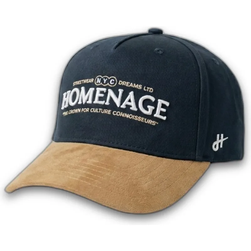 dunkelblaue-und-braune-gebogene-kappe-snapback-vintage-liberty-sport-the-retro-von-homenage