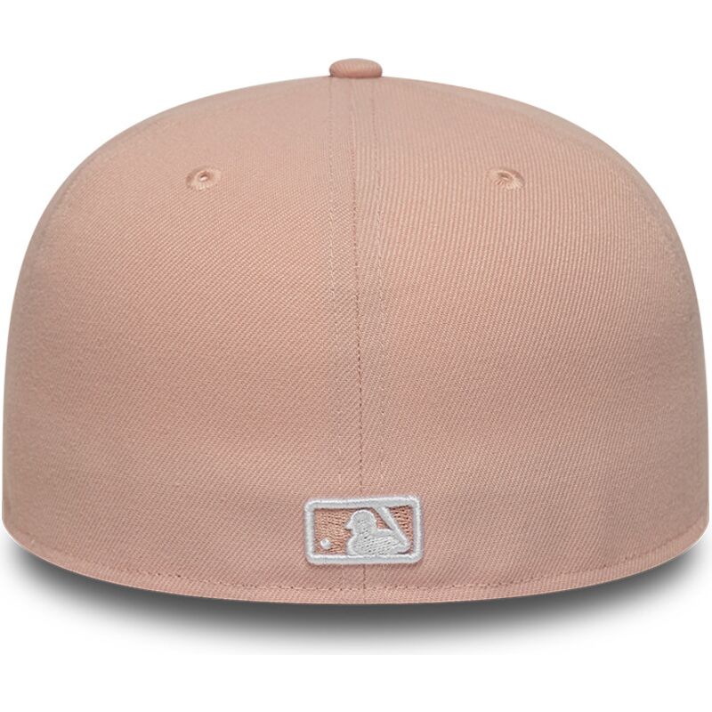 flache-rosa-angepasste-59fifty-league-essential-kappe-der-new-york-yankees-mlb-von-new-era flache-rosa-angepasste-59fifty-league-essential-kappe-der-new-york-yankees-mlb-von-new-era