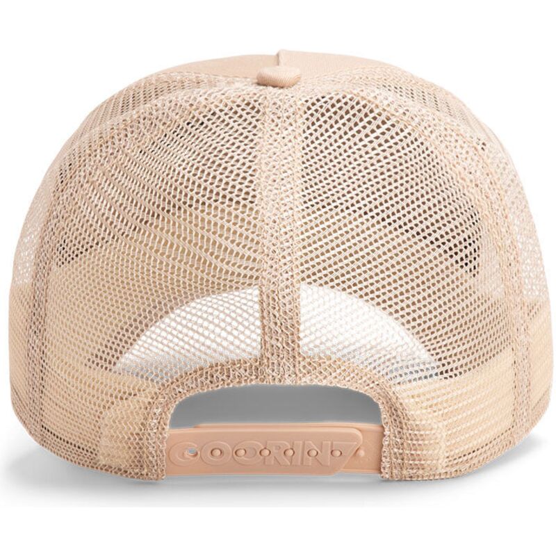 trucker-cap-beige-hirsch-blur-stag-the-farm-von-goorin-bros trucker-cap-beige-hirsch-blur-stag-the-farm-von-goorin-bros