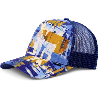 Mützen gebogen blau snapback HFT PatternAbstract von Djinns