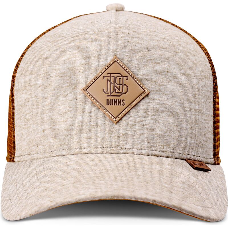 trucker-cap-beige-und-braun-hft-colourmelange-von-djinns trucker-cap-beige-und-braun-hft-colourmelange-von-djinns