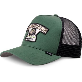 Casquette trucker verte et noire HFT Do Nothing Club Gorilla Djinns