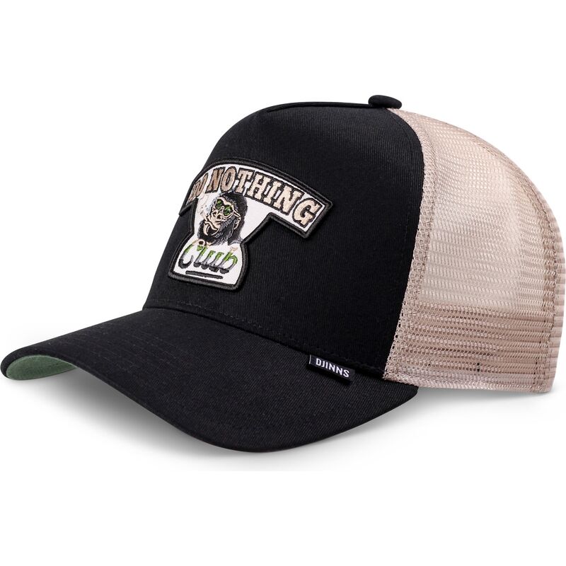 schwarze-und-beige-trucker-kappe-hft-do-nothing-club-gorilla-von-djinns