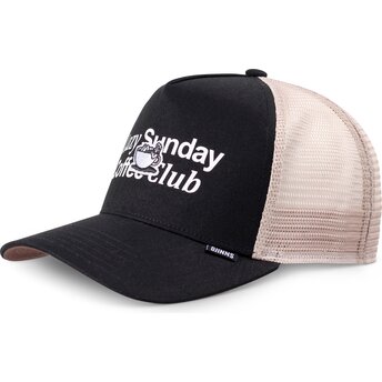 Casquette trucker noire et beige HFT Guy in a Cup Djinns