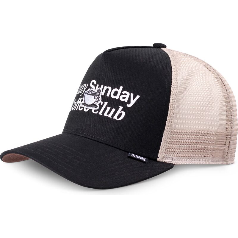schwarze-und-beige-trucker-cap-hft-guy-in-a-cup-von-djinns schwarze-und-beige-trucker-cap-hft-guy-in-a-cup-von-djinns