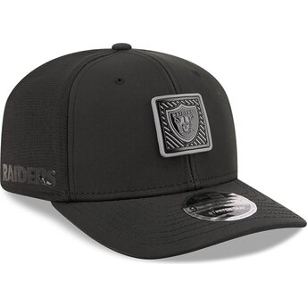 Mützen gebogen schwarz snapback 9SEVENTY Stretch Snap Training Pack 2026 der Las Vegas Raiders NFL von New Era