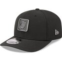 casquette-courbee-noire-snapback-9seventy-stretch-snap-training-pack-2026-las-vegas-raiders-nfl-new-era