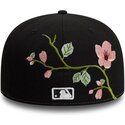 schwarze-enganliegende-59fifty-floral-flatcap-der-chicago-white-sox-mlb-von-new-era