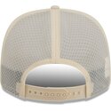 beige-trucker-cap-9seventy-stretch-snap-color-pack-der-los-angeles-dodgers-mlb-von-new-era