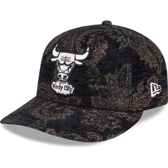 Casquette courbée multicolore ajustée 59FIFTY Pre-Curved Jacquard Chenille Chicago Bulls NBA New Era