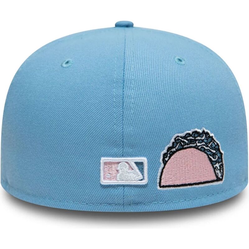 casquette-plate-bleue-ajustee-59fifty-palm-taco-los-angeles-dodgers-mlb-new-era