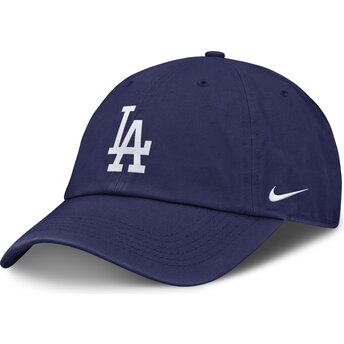 Casquette courbée bleue ajustable pour enfant Club Unstructured Organic Cotton Los Angeles Dodgers MLB Nike