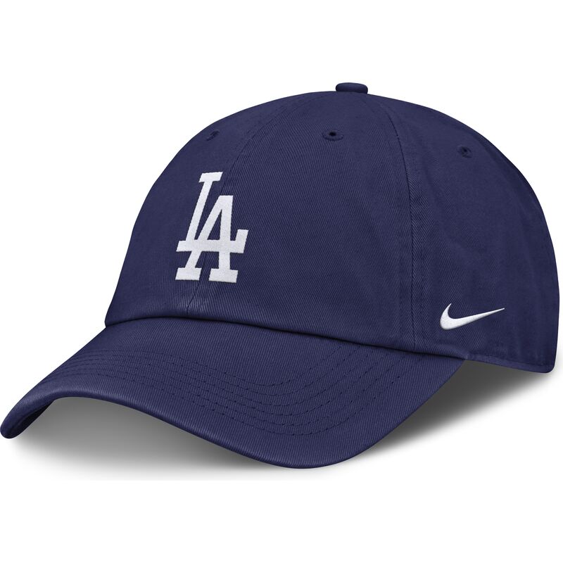 casquette-courbee-bleue-ajustable-pour-enfant-club-unstructured-organic-cotton-los-angeles-dodgers-mlb-nike