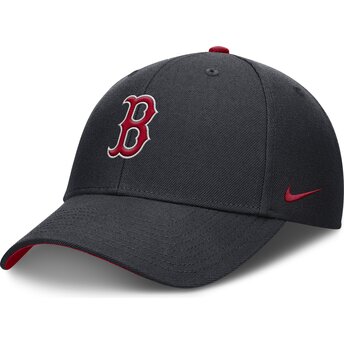 Casquette courbée bleue marine ajustable pour enfant Dri-Fit Club Structured Boston Red Sox MLB Nike