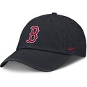 casquette-courbee-bleue-marine-ajustable-pour-enfant-club-unstructured-organic-cotton-boston-red-sox-mlb-nike