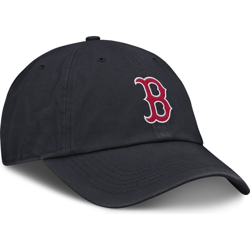 casquette-courbee-bleue-marine-ajustable-pour-enfant-club-unstructured-organic-cotton-boston-red-sox-mlb-nike