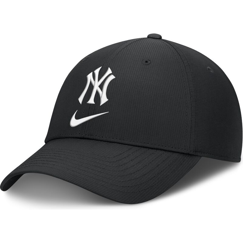 casquette-courbee-noire-ajustable-primetime-club-structured-uv-poly-ripstop-new-york-yankees-mlb-nike