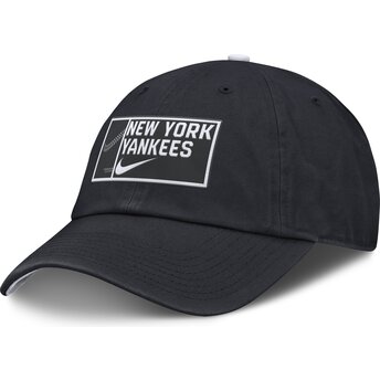 Mützen gebogen marineblau verstellbares band Primetime Club Unstructured Organic Cotton der New York Yankees MLB von Nike