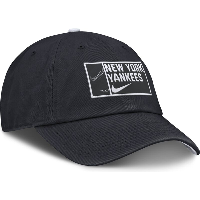 casquette-courbee-bleue-marine-ajustable-primetime-club-unstructured-organic-cotton-new-york-yankees-mlb-nike