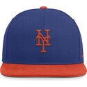 casquette-plate-bleue-et-orange-multicolore-snapback-dri-fit-pro-structured-square-bill-new-york-mets-mlb-nike