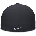 casquette-plate-bleue-marine-ajustee-dri-fit-true-structured-round-bill-boston-red-sox-mlb-nike