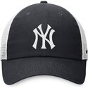 casquette-trucker-bleue-marine-et-blanche-ajustable-club-unstructured-new-york-yankees-mlb-nike