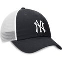 casquette-trucker-bleue-marine-et-blanche-ajustable-club-unstructured-new-york-yankees-mlb-nike