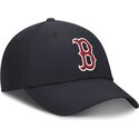casquette-courbee-bleue-marine-ajustable-club-structured-uv-poly-ripstop-boston-red-sox-mlb-nike
