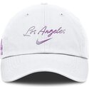 casquette-courbee-blanche-ajustable-mothers-day-club-unstructured-organic-cotton-los-angeles-dodgers-mlb-nike