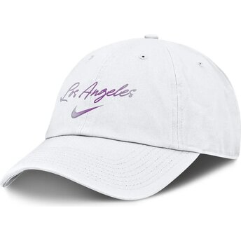Casquette courbée blanche ajustable Mothers Day Club Unstructured Organic Cotton Los Angeles Dodgers MLB Nike