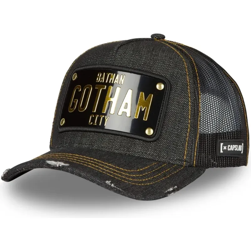 schwarze-trucker-cap-mit-gotham-city-batman-dc6-batp1-dc-comics-plakette-von-capslab