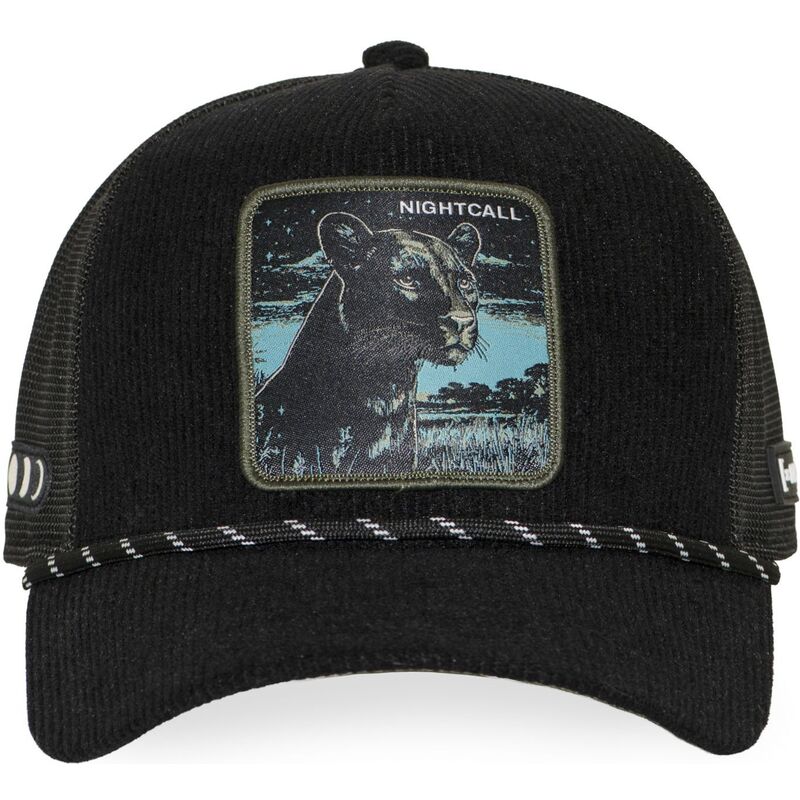casquette-trucker-noire-panthere-nightcall-bea3-nigb-beasts-capslab