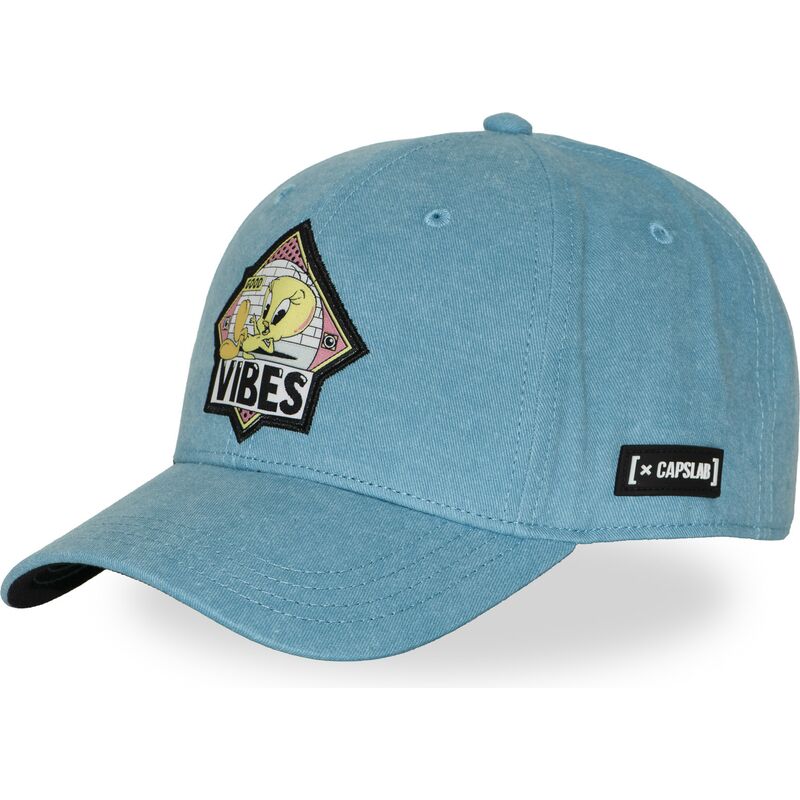 casquette-courbee-bleue-snapback-titi-loo13-pcblifb-looney-tunes-capslab