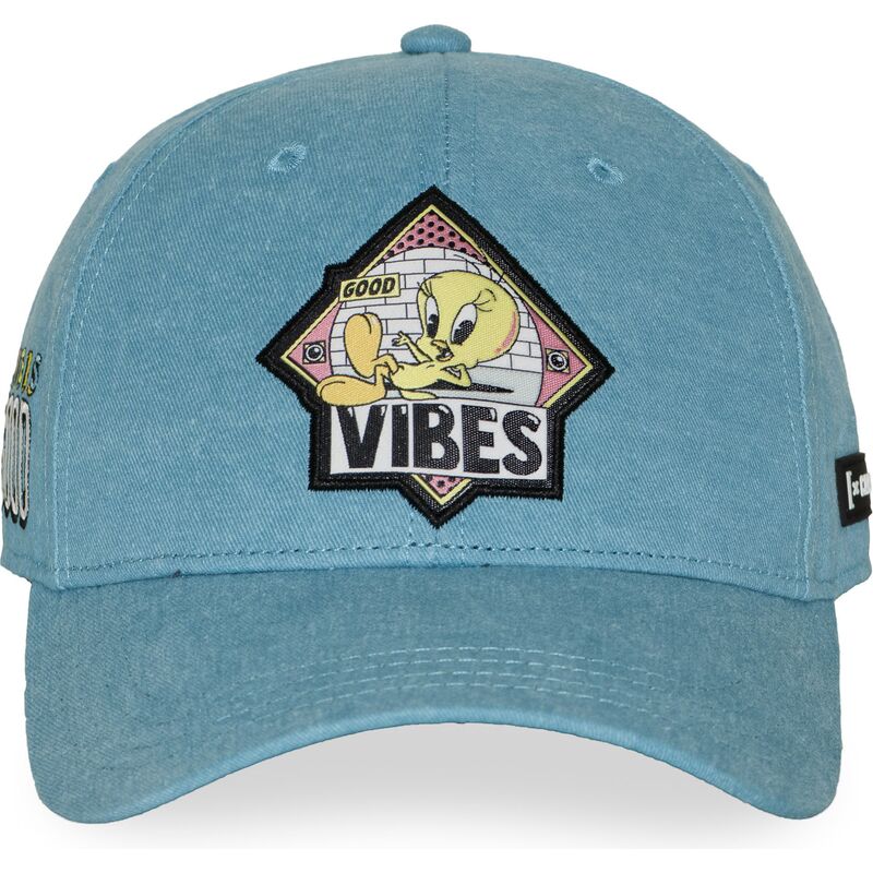 casquette-courbee-bleue-snapback-titi-loo13-pcblifb-looney-tunes-capslab