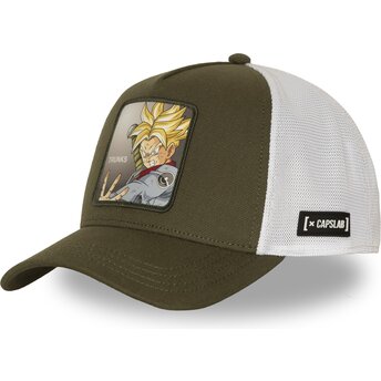 Casquette trucker verte et blanche Trunks DBS8 FUTB Dragon Ball Capslab
