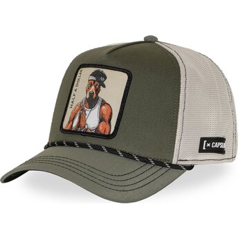 Casquette trucker verte Half A Dollar HIP HALFB Hip Hop Dogz Capslab