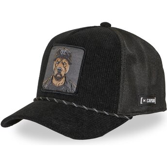 Mützen gebogen schwarz snapback Bad Dog BADB Hip Hop Dogz von Capslab