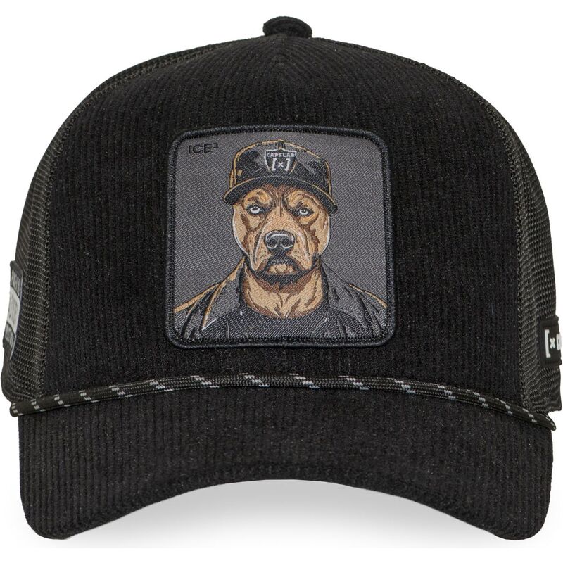 casquette-trucker-noire-bad-dog-hip-badb-hip-hop-dogz-capslab