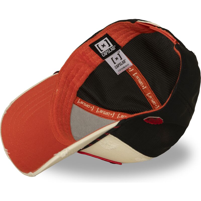casquette-trucker-beige-et-noire-loup-wise-bea3-wisb-beasts-capslab
